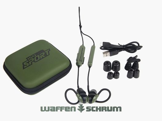 ISOtunes Sport Advance Tactical / mit Bluetooth / grün /