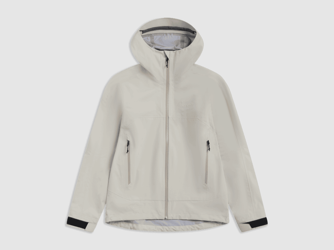 Bergans Vaagaa 3L Shell Jacket Dames Bone White XS