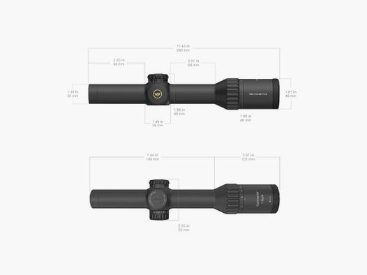 Visor Vector Continental x8 1-8x24i ED SFP G4 Fiber Hunting