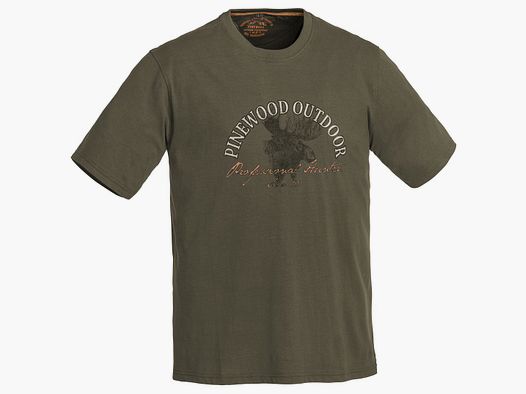 Pinewood Moose 2018 T-Shirt Größe: S, Farbe: Anthrazit