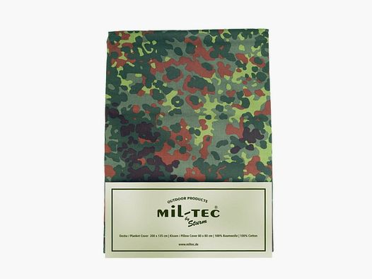 MIL-TEC Bettwäsche 2-teilig Flecktarn