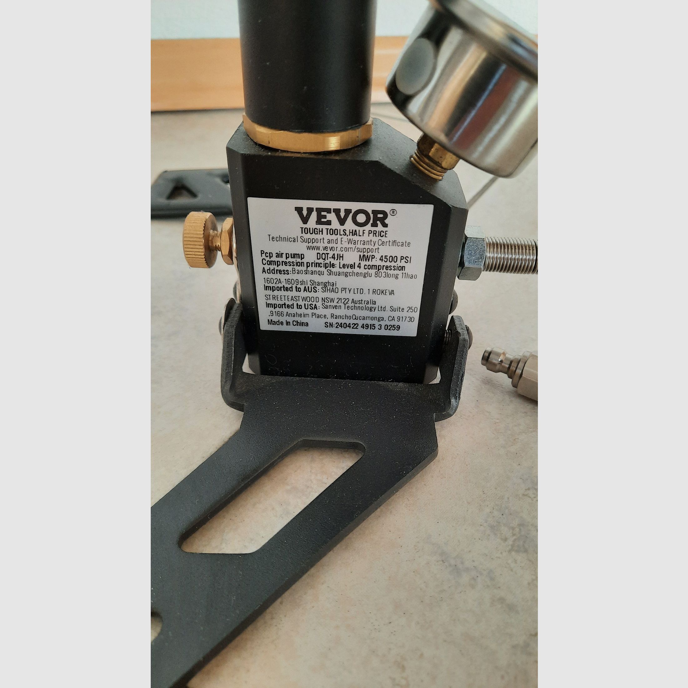 Bomba de mano VEVOR PCP bomba de alta presión Steyr