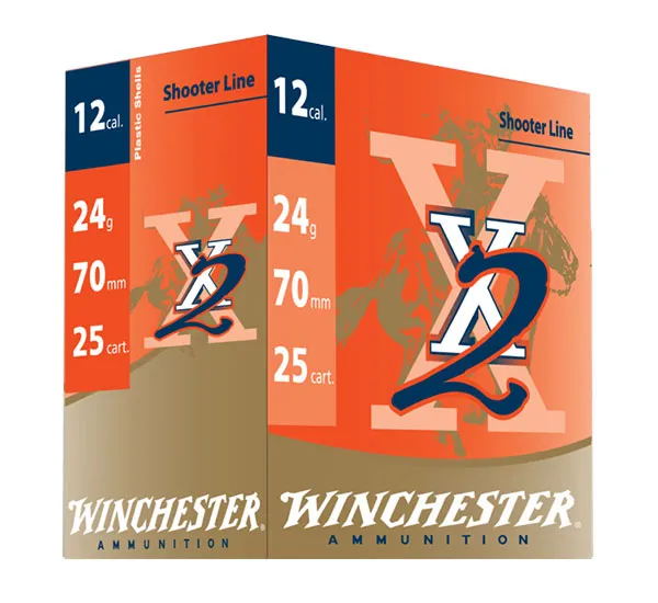 Munition Kal. 12/70 WINCHESTER X2 Trap 24 gr