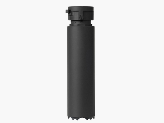 Ase Utra, DUAL556-BL GEN2 silencieux sans cache-flamme, CERAKOTE NOIR