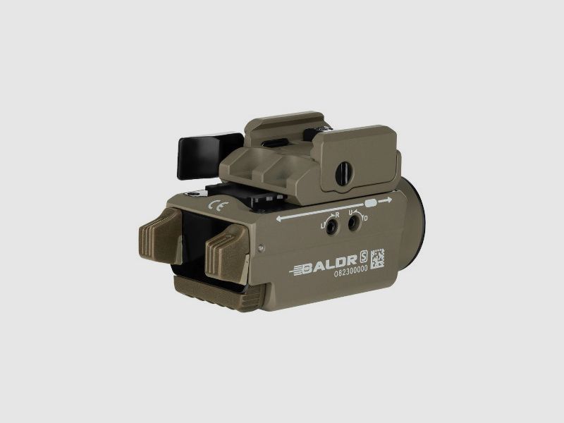 Olight Baldr S GL Dark Earth – Lampe pour arme avec laser vert, image 3 sur 5