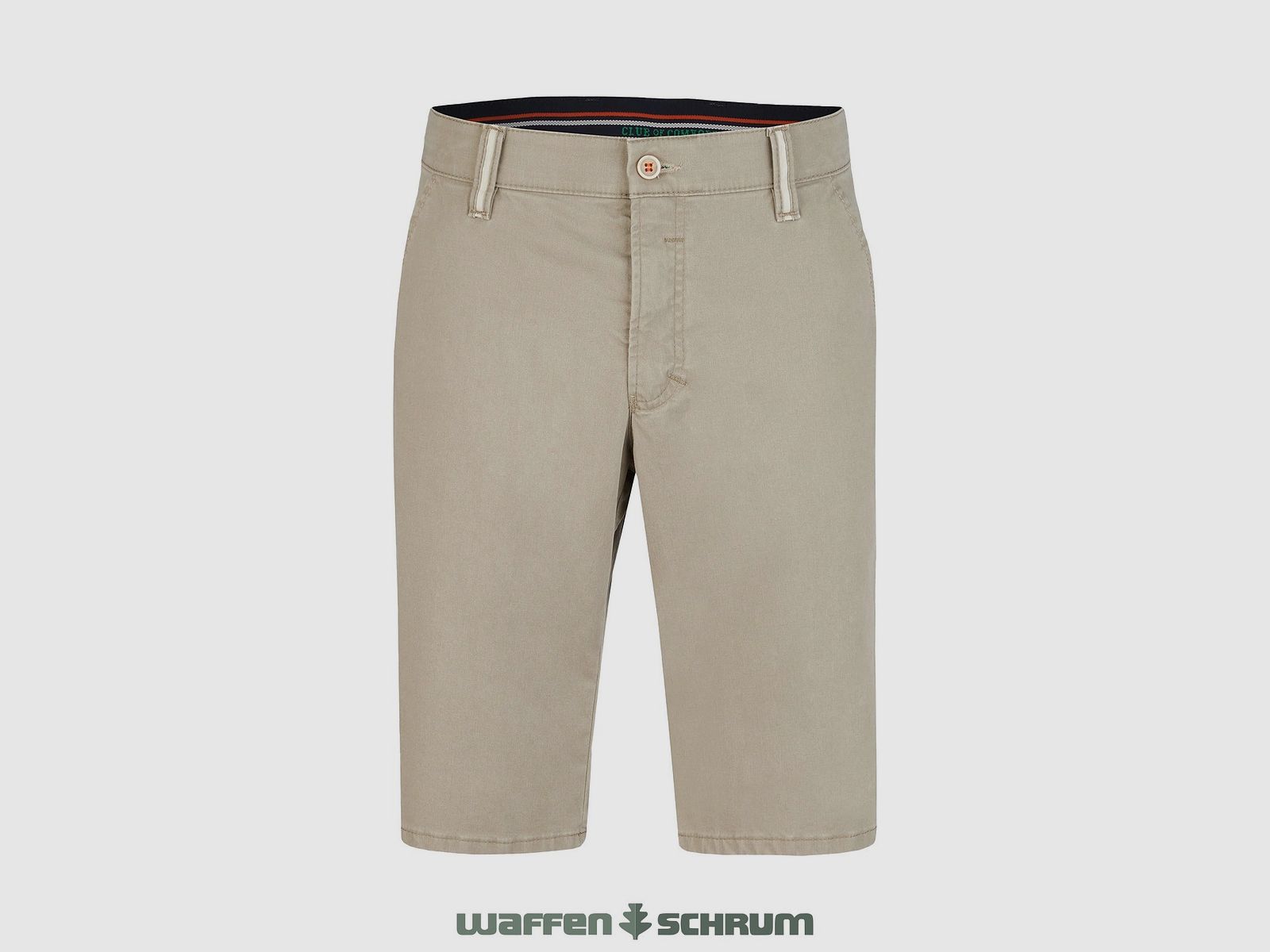 Club of Comforts Hinrichs Bekl Shorts Espana  Hellgrau