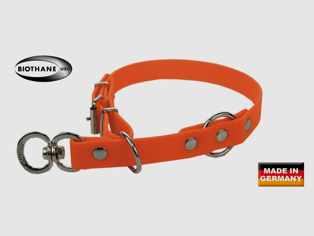 AKAH BioThane® halsband signaalrood