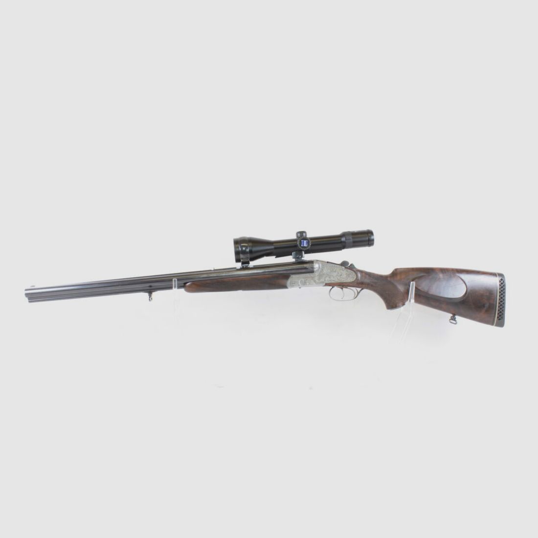 Heym Mod. 37B Deluxe - 7x65R; 12/70 mit Einstecklauf - selten!!!