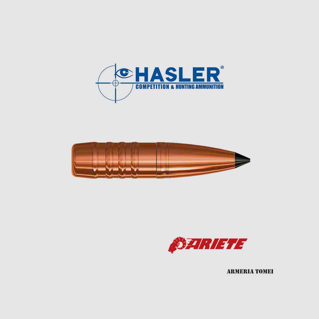 HASLER – OGIVE ARIETE Kal. 7MM (.284) 139 GRN CB 0,450 – 5 RINGE (50 STK)