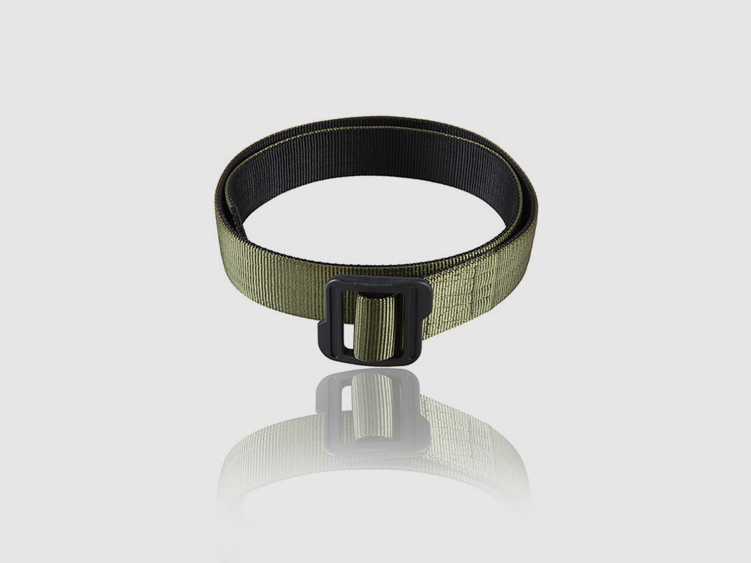 CYTAC Tactical Duty Belt Double Layer, Gr. M, OD-Green
