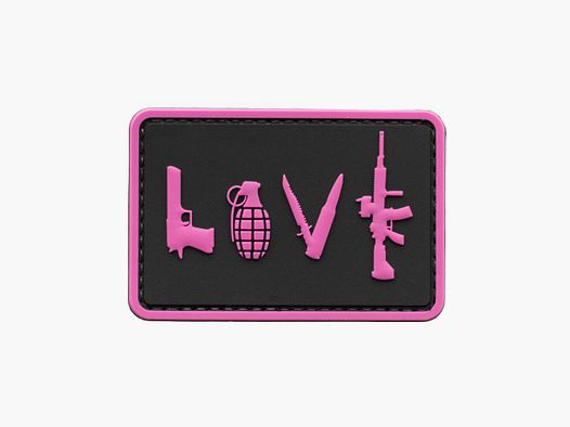 Spec Love Patch Pink