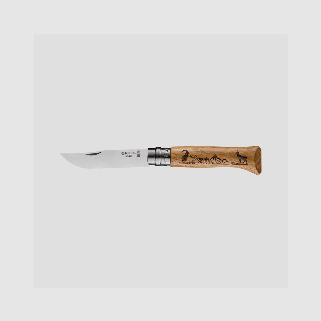 Opinel N°08 Animalia Gämse