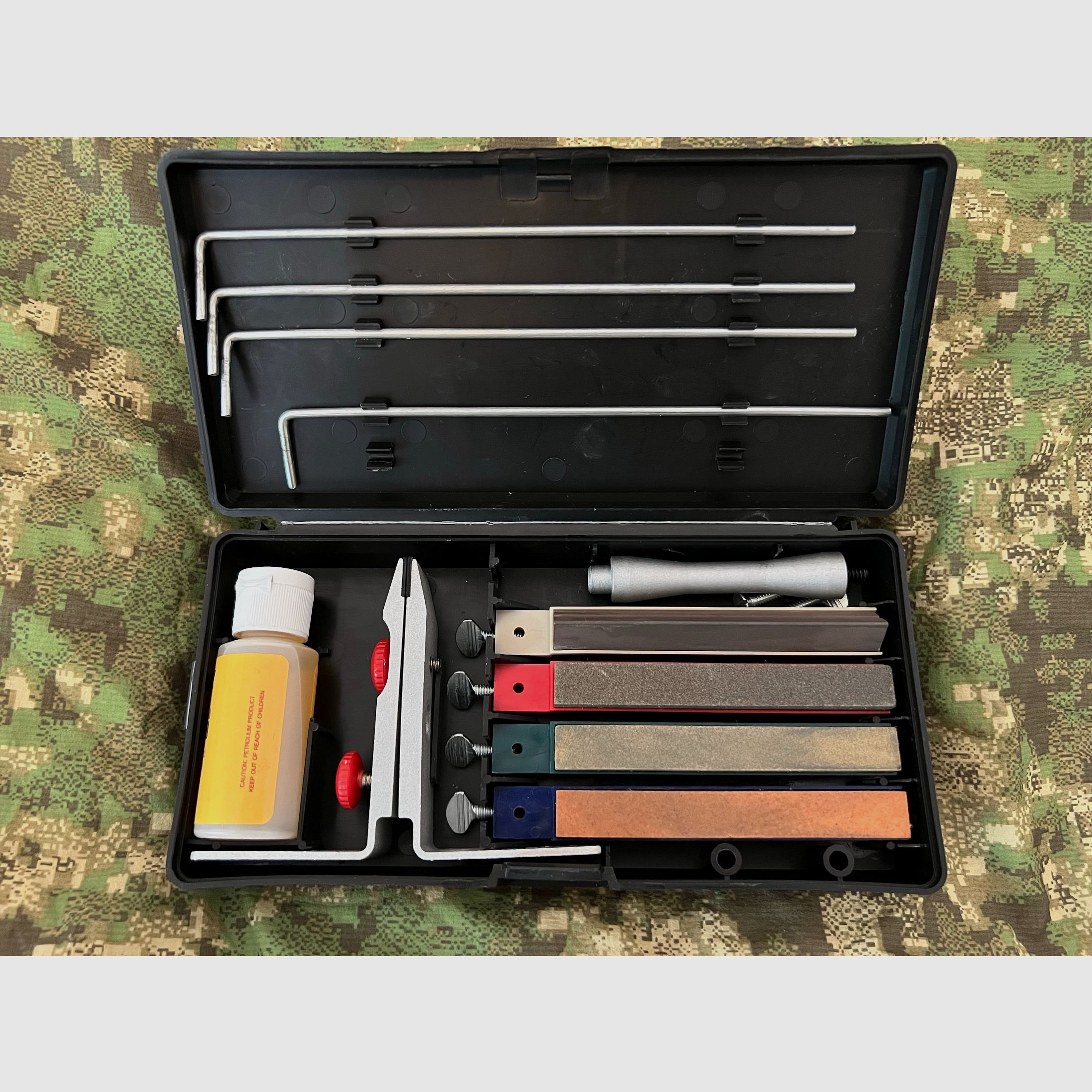 Lansky Messerschärfer Set - Komplettes Schleifsteine Kit