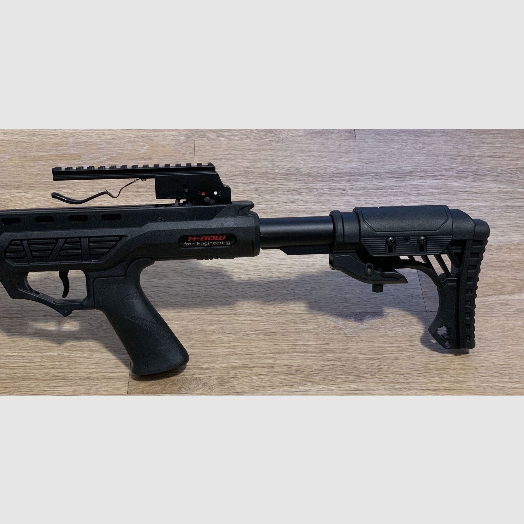 X-BOW FMA Scorpion III - 405 fps / 200 lbs - Arco compuesto con accesorios