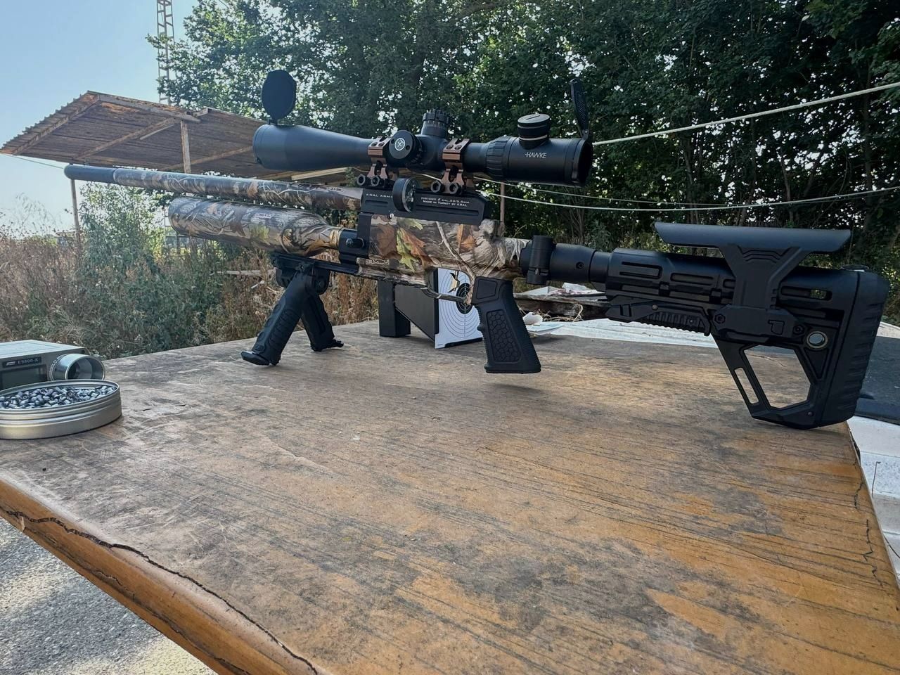 Complete lot PCP KRAL Puncher Jumbo Camo 5.5