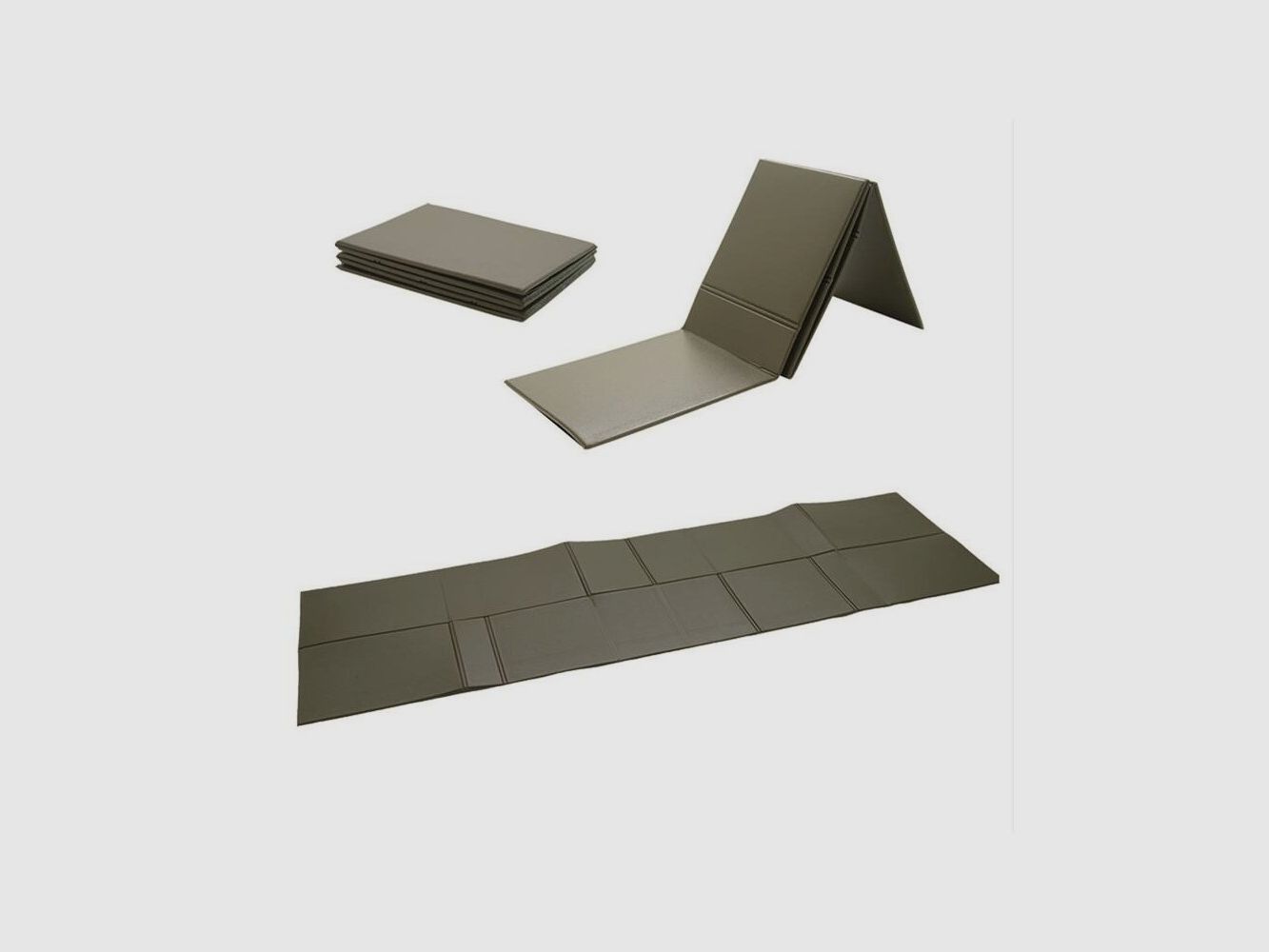 Mil-Tec BW Isomatte faltbar 190x55x0,5cm oliv Outdoor