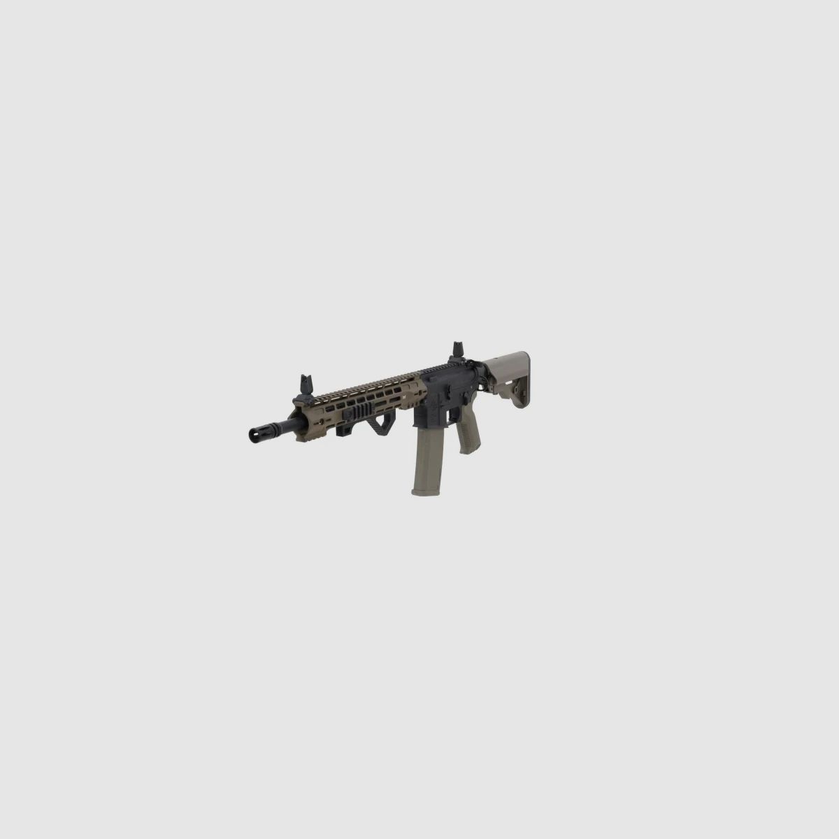 SA M4 Carbine M-LOK (RRA SA-P14 PRIME™ Aster II ETU BLDC™) Rifle Airsoft Libre a partir de 18 - Negro/Verde -F-