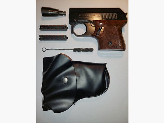 Pistola a segnale/gas Röhm RG3 (6 mm Flobert) + accessori originali, confezione originale