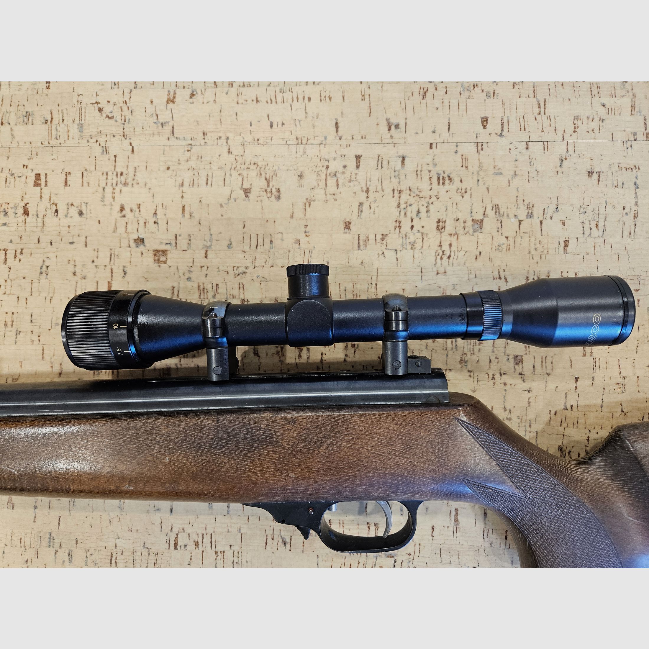 Incienso HW 90 (Sistema Theoben) Cal. 4,5mm incluido bolso y óptica Tasco BJ93