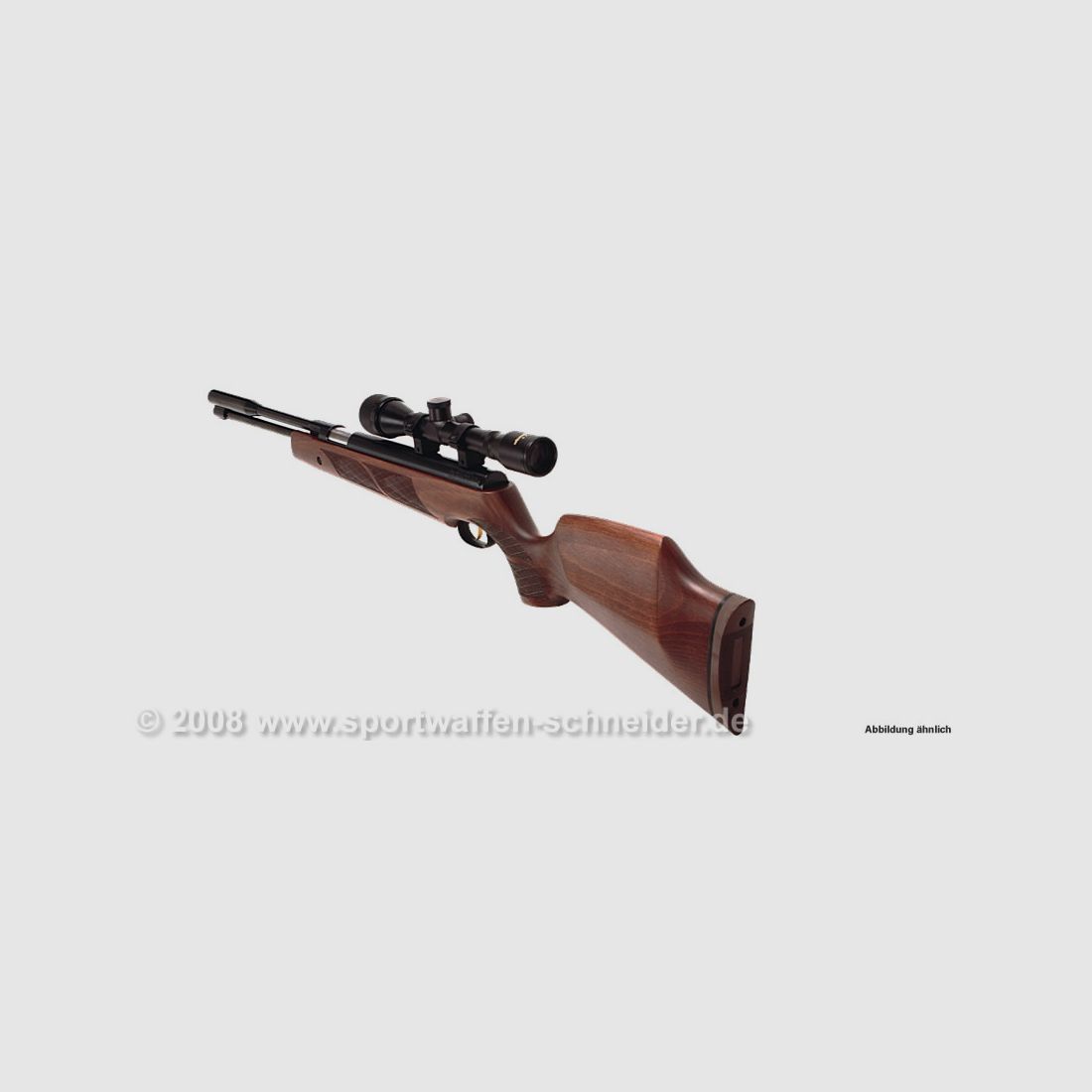 Starrlauf Luftgewehr Weihrauch HW 97 K Buchenholzschaft SchalldĂ¤mpfer Kaliber 5,5 mm (P18)