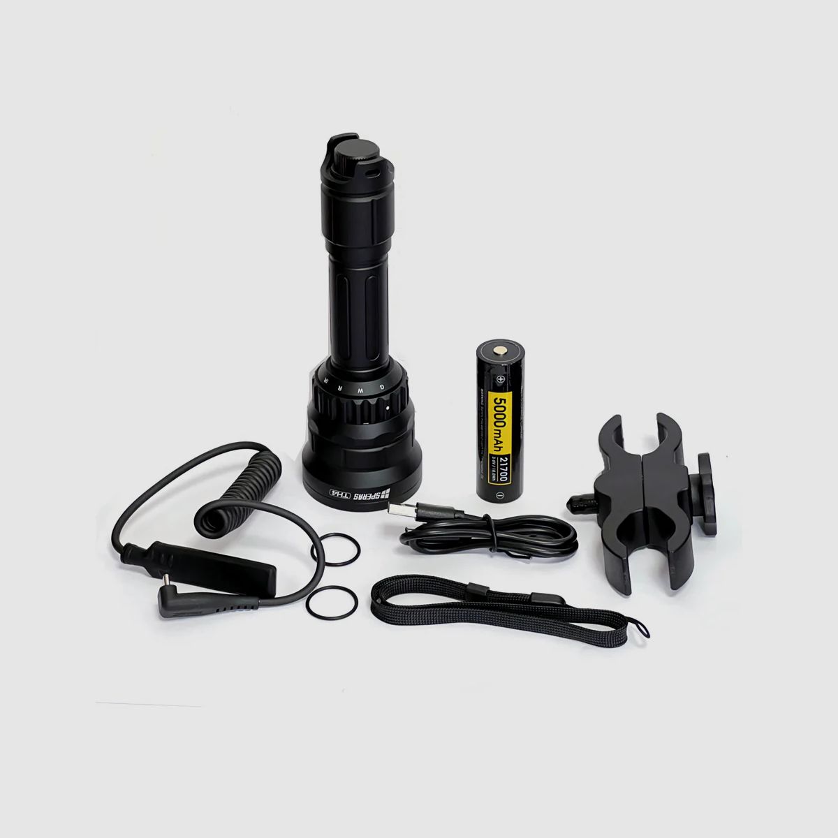 SPERAS Jagd-Taschenlampe TH4 4IN1 KIT, Bild 1 von 14