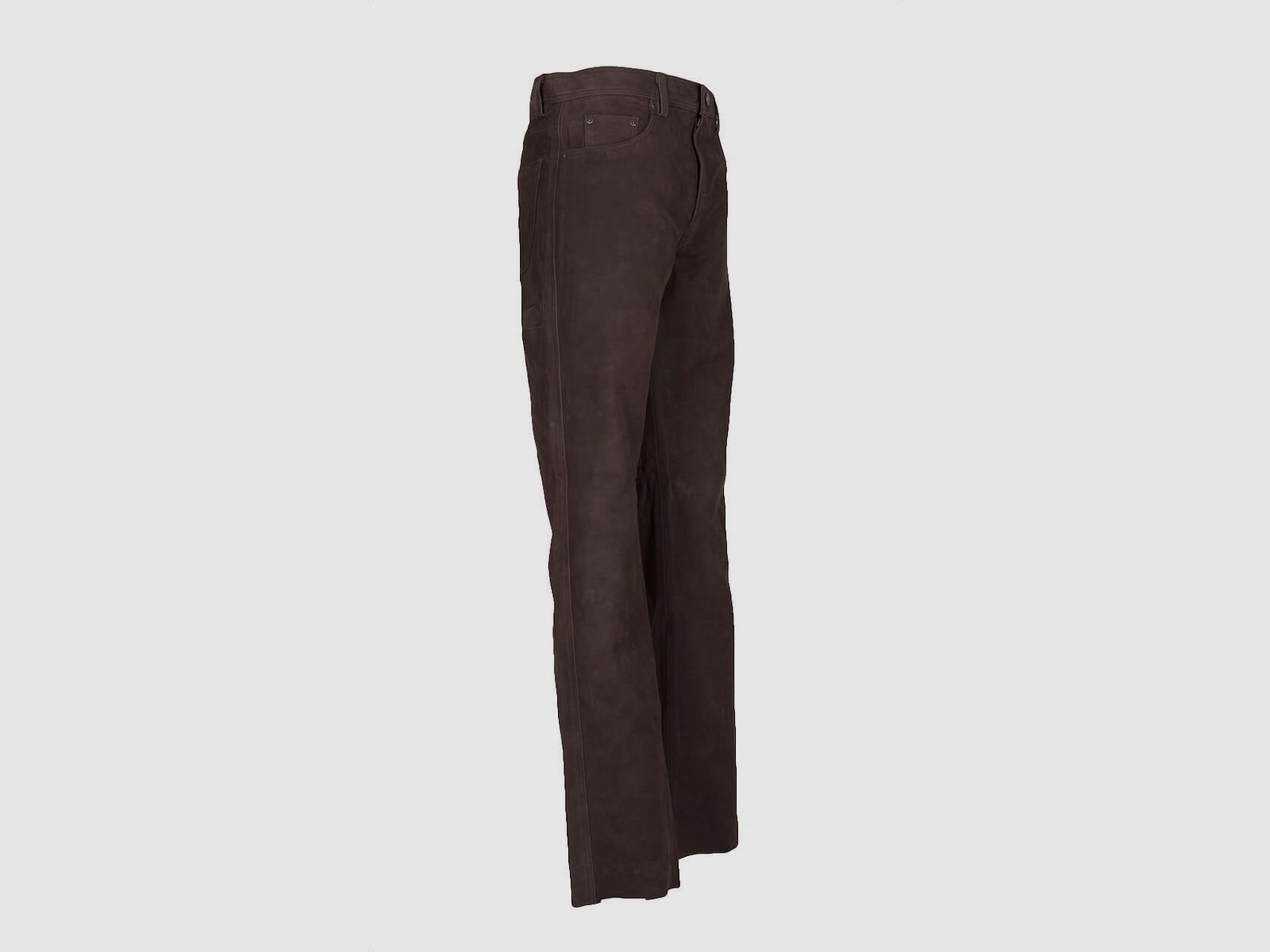 Hubertus Jagdbekleidung Lederhose Büffelleder 44 braun
