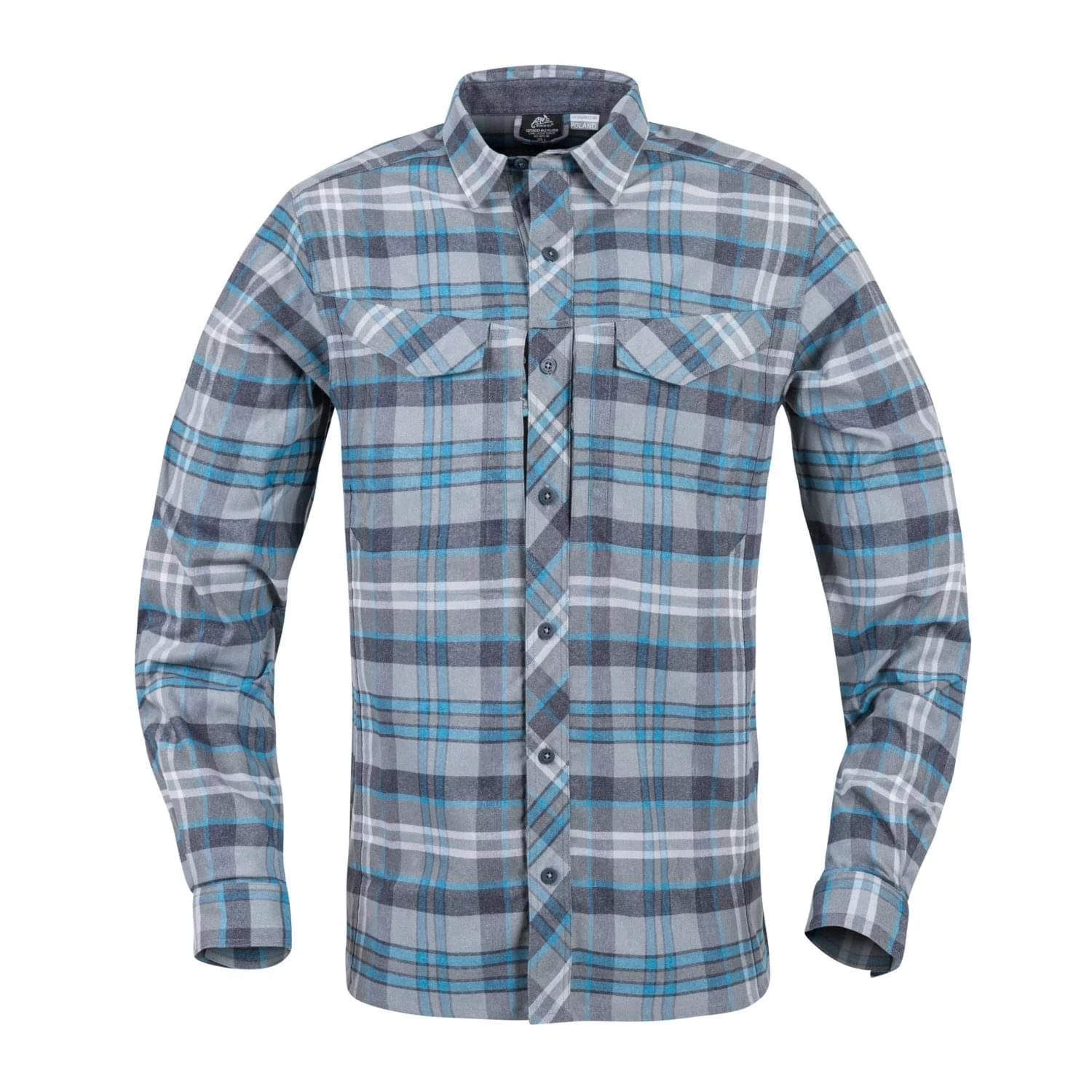 Defender Mk2 PILGRIM Long Sleeve Shirt Rust Plaid (KO-DPG-SR-P9), image 12 of 38