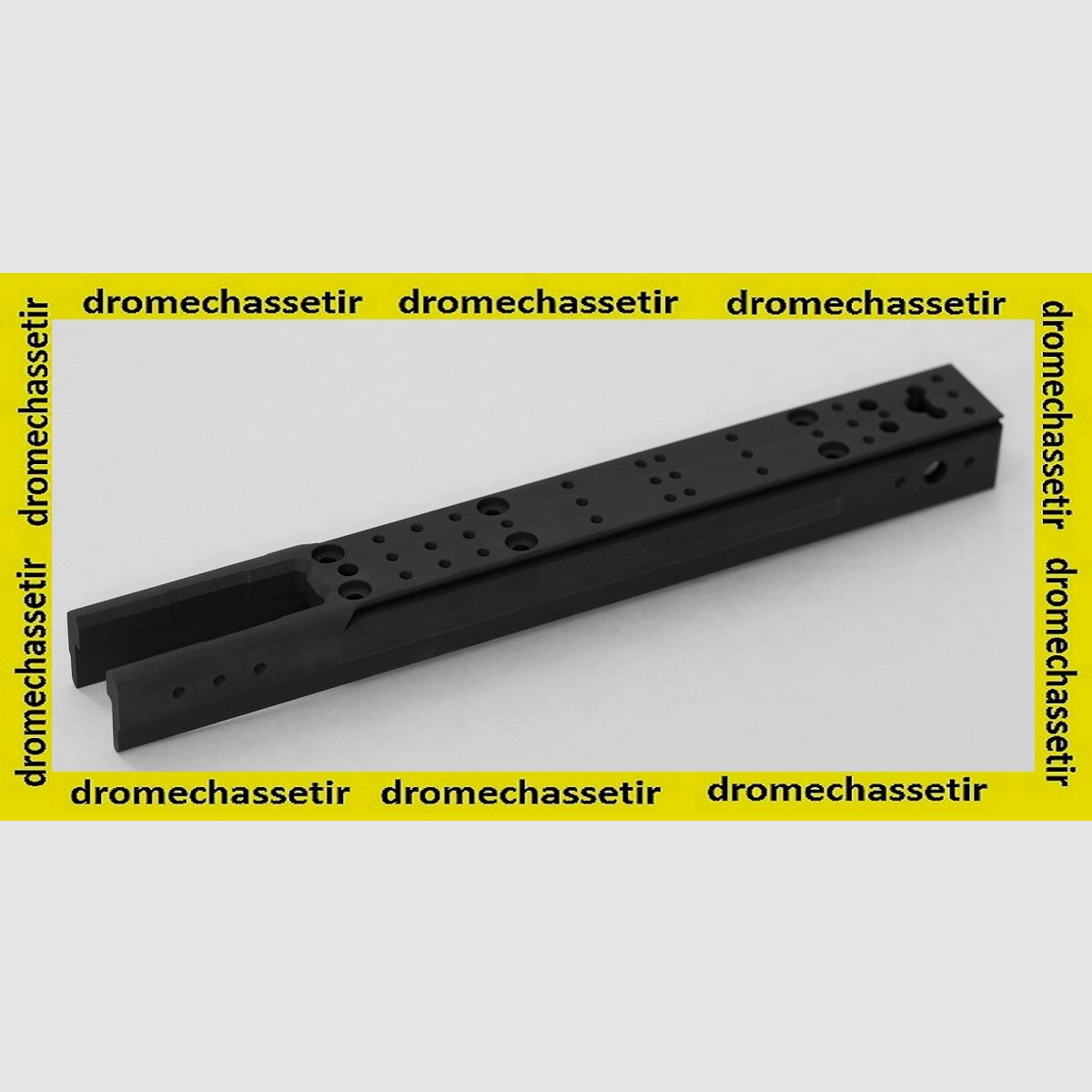 Aluminium Vorderschaft KRG ARCA für Remington 700 kurze Aktion schwarz, Bild 2 von 4