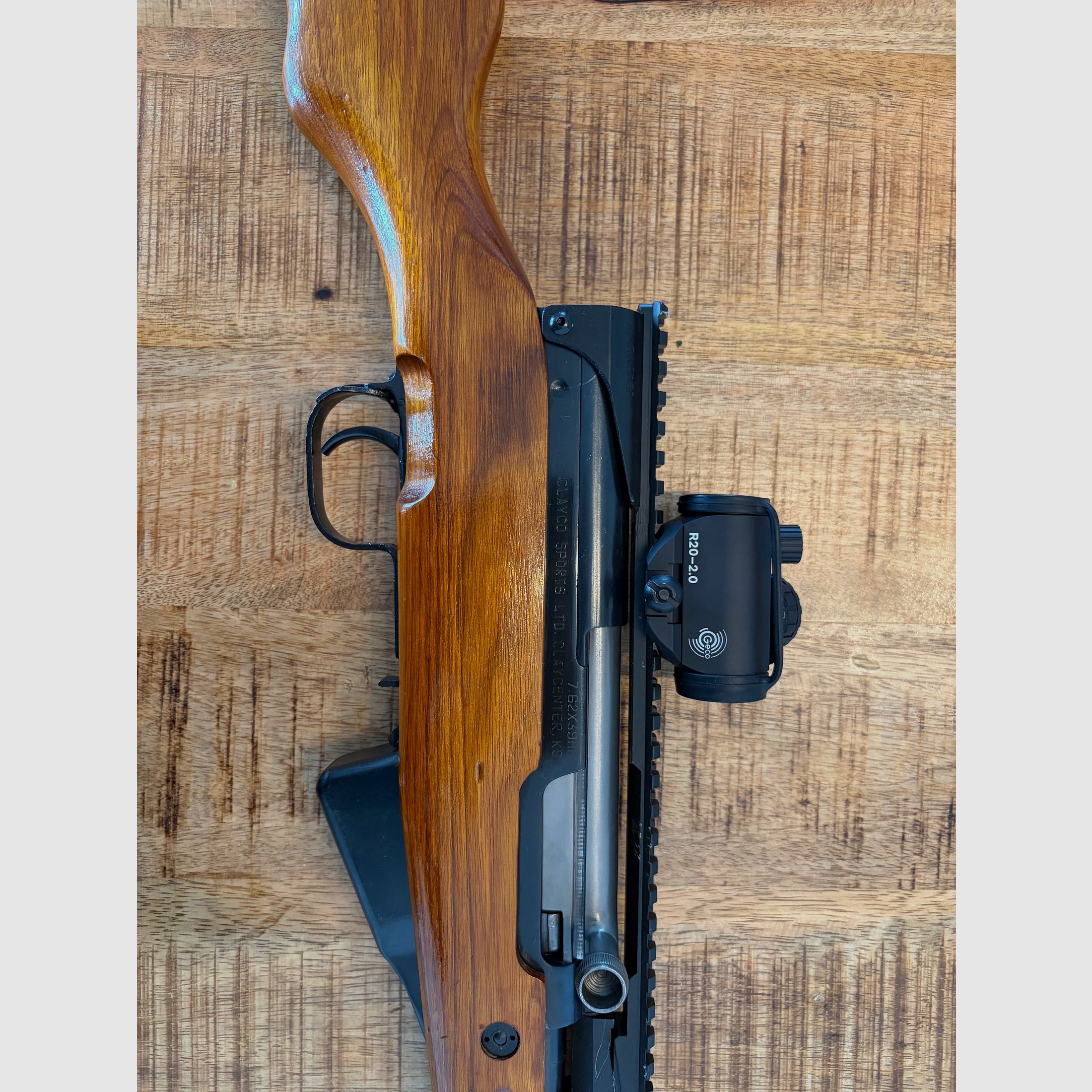 SKS Simonov Norinco 7,62x39 carabina semiautomática