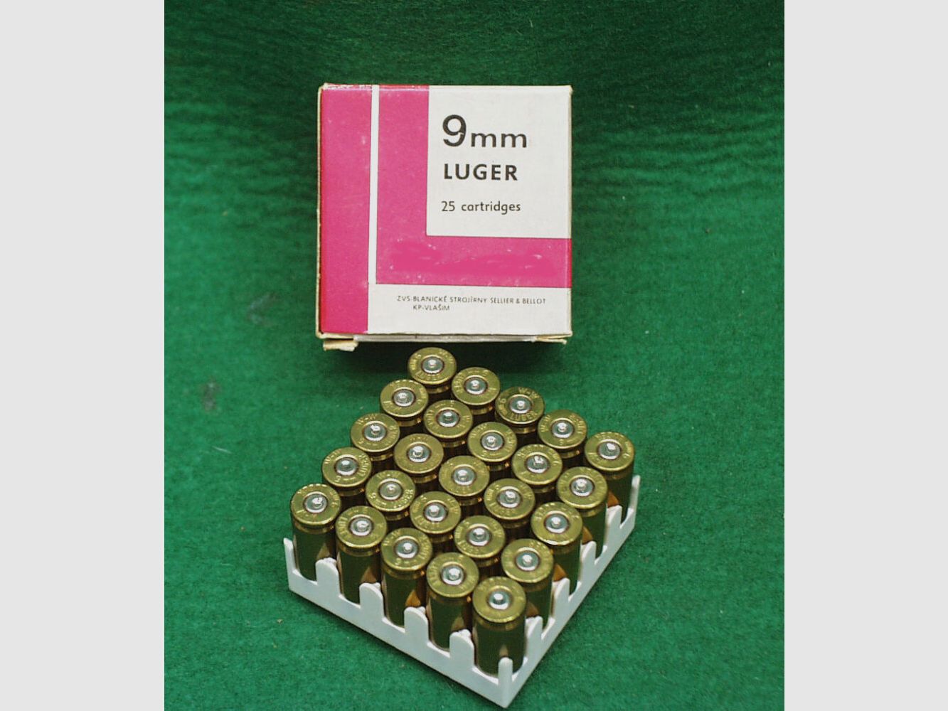 Winchester cases 9mm Luger, used
