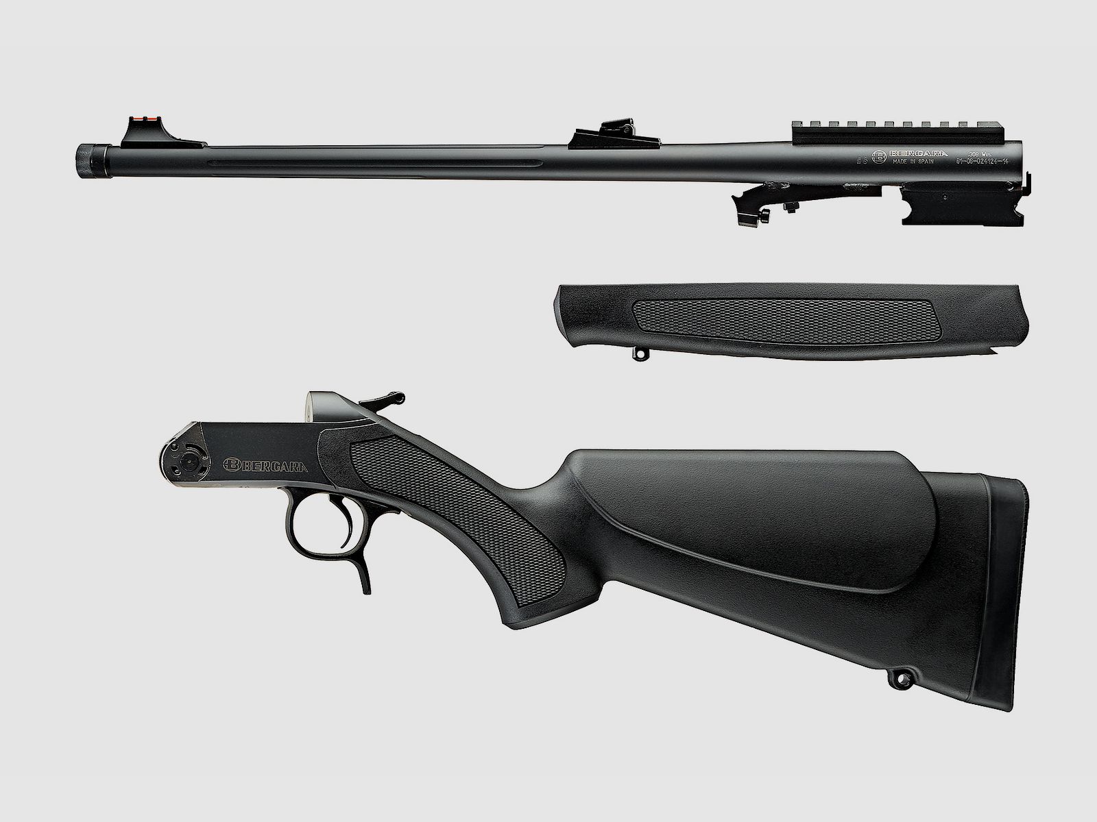 Bergara BA13 geweer .222 Rem zwart synthetisch, afbeelding 2 van 3