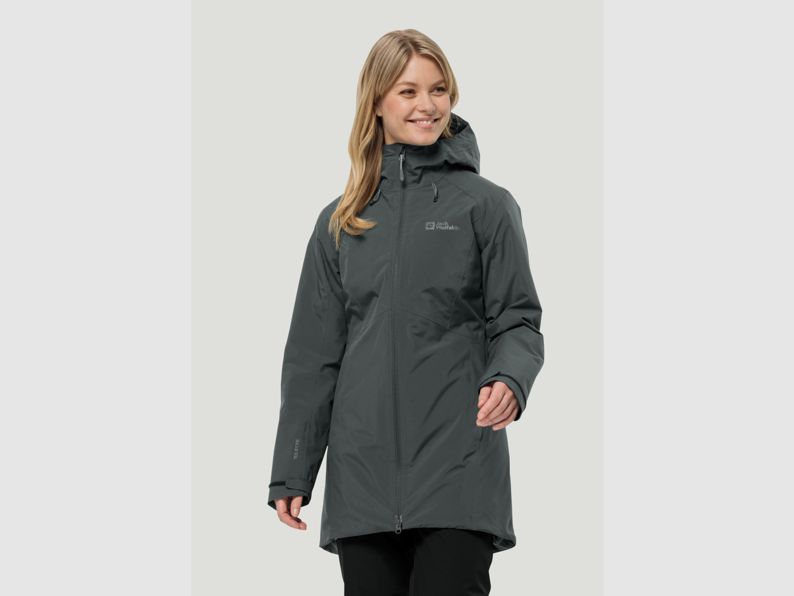 JACK WOLFSKIN Heidelstein Ins Jkt W Slate Green