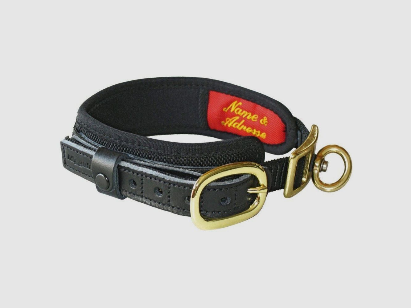Niggeloh Halsband De Luxe Schwarz, Bild 1 von 4