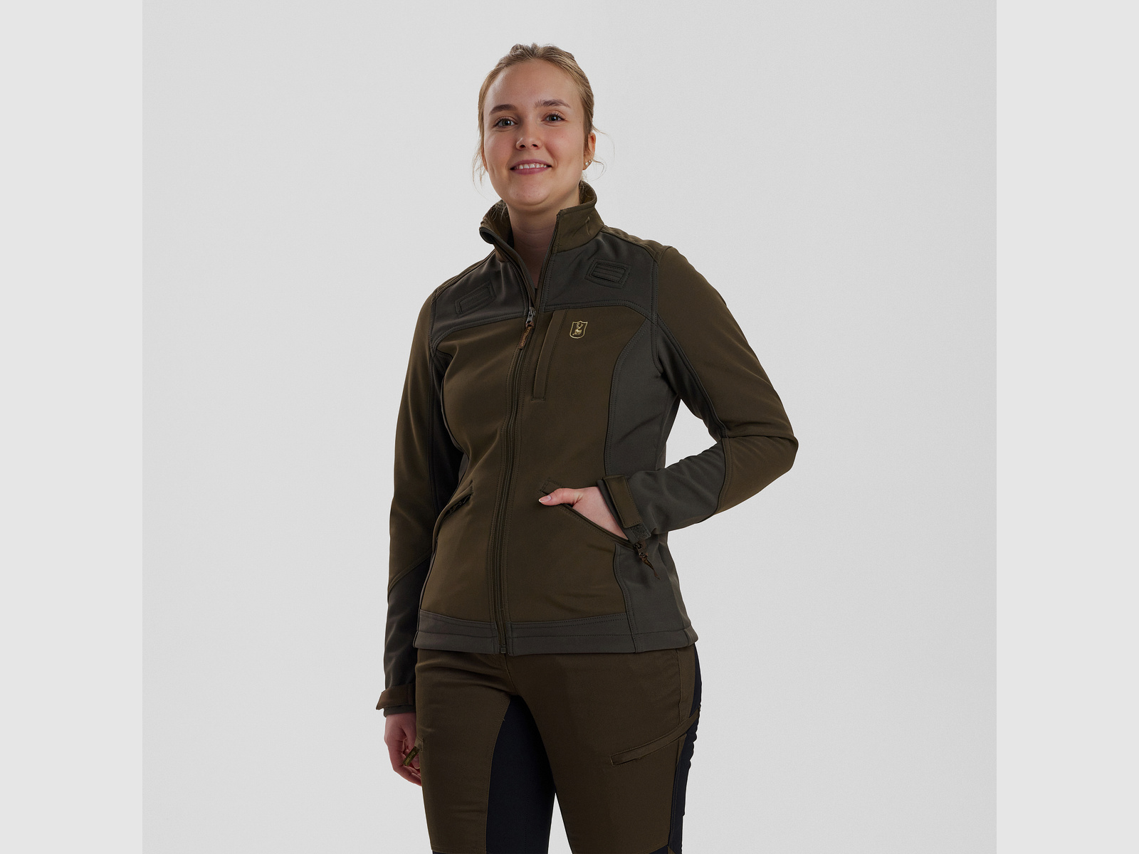 Lady Roja Softshell Jacke - Fallen Leaf – Kleidergröße Damen: 48
