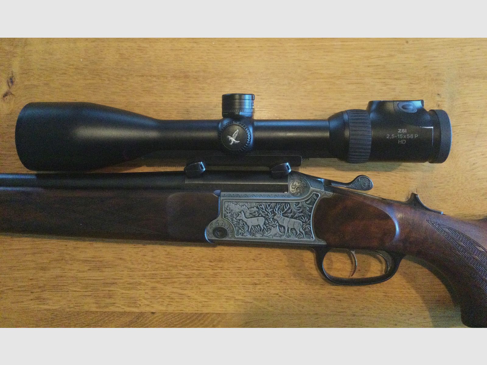 Blaser 97 Bergstutzen 6.5x57 R. 8x57 IS links