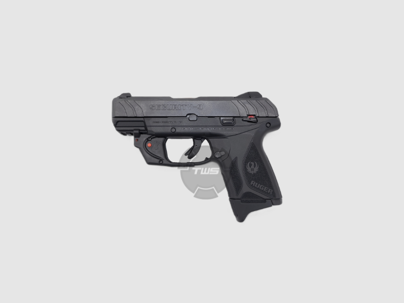 Ruger Security 9×19 Black Oxide Red Laser Magazin 10+1
