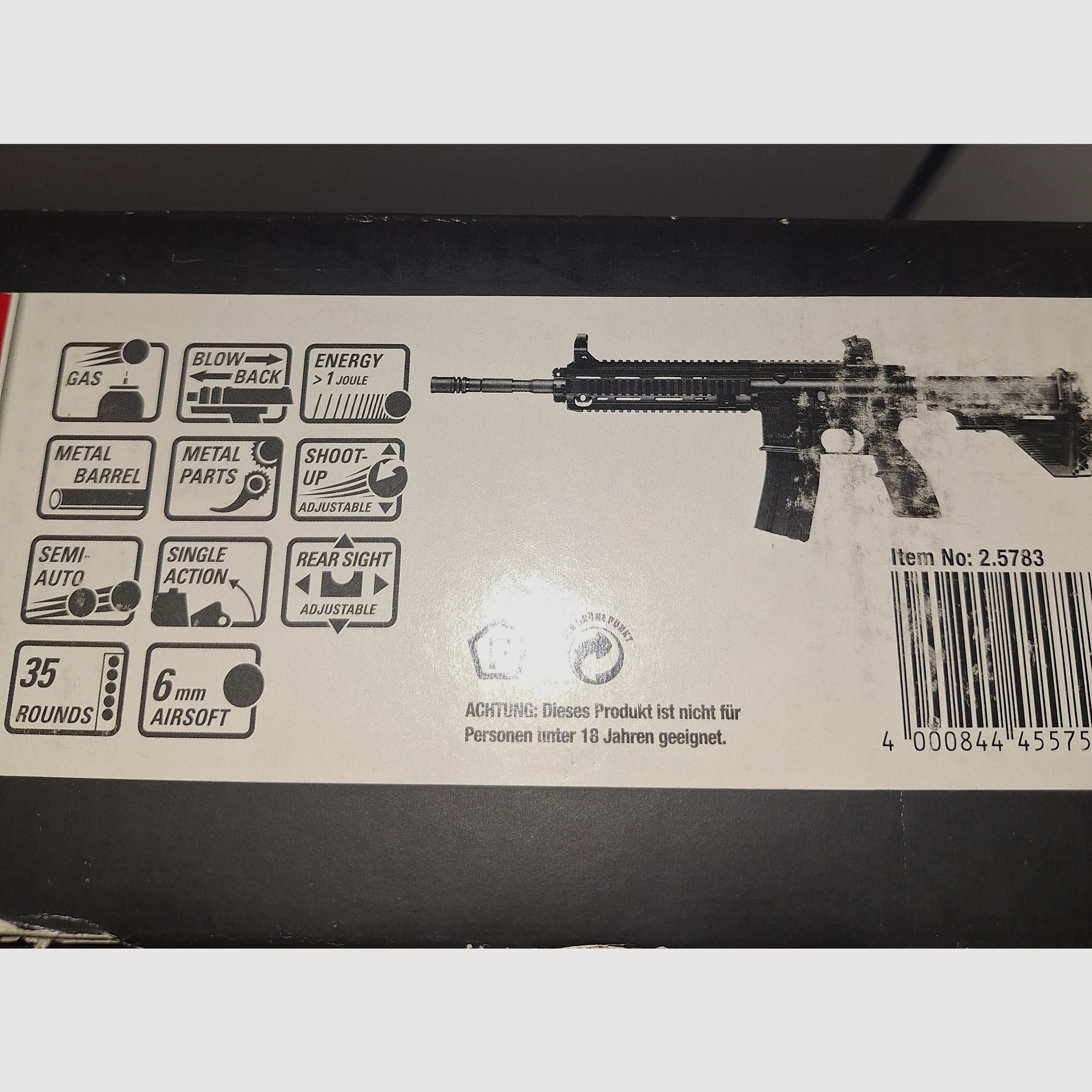 Heckler & Koch HK 416 D Airsoft Cal. 6mm Co2