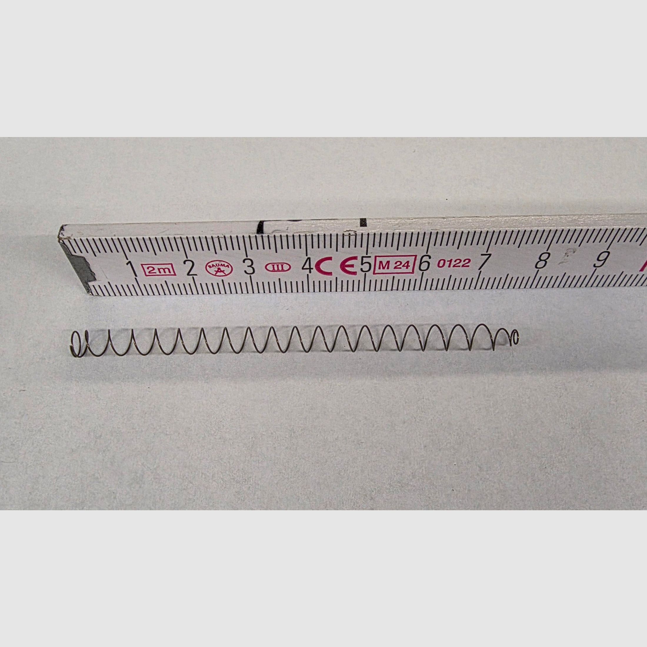 Neue Feder für Haenel Magazin  12er   8er   6er für Model 310 / 49a und Anschütz 275 / 276 (Nachfertigung) 10er Setpreis, Bild 2 von 2
