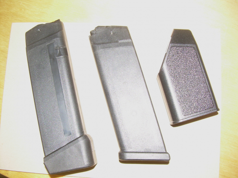 Glock 21 Magazine plus Ladehilfe