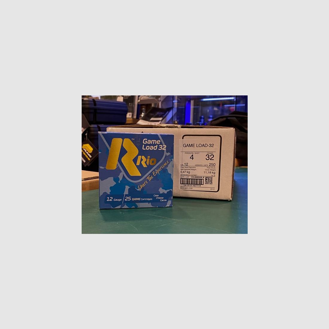 Hunting Shotgun Shells 12/70 RIO Game Load 32