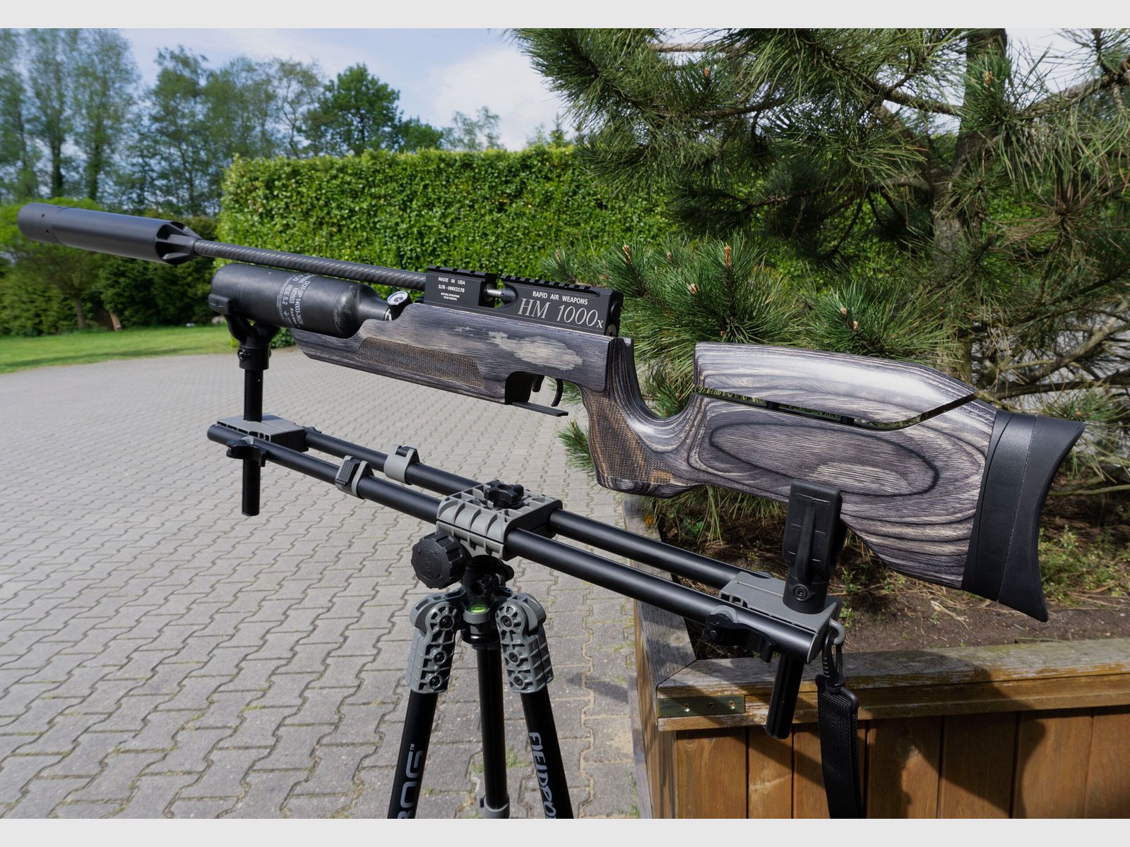 RAW (Rapid Air Weapons) HM1000x LRT grey .30, afbeelding 3 van 4
