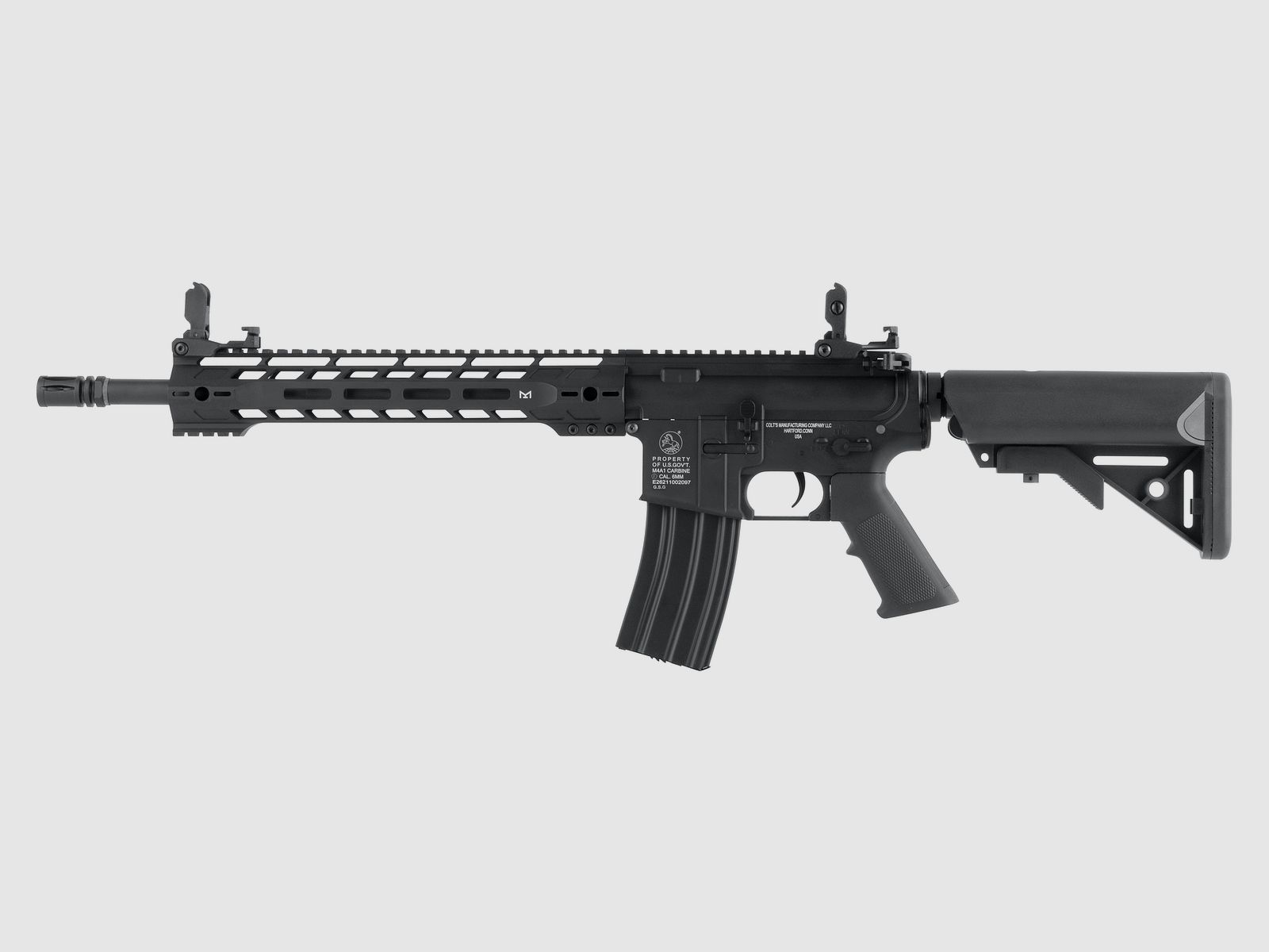 Colt M4 Hawkeye Schwarz 6mm - Airsoft S-AEG