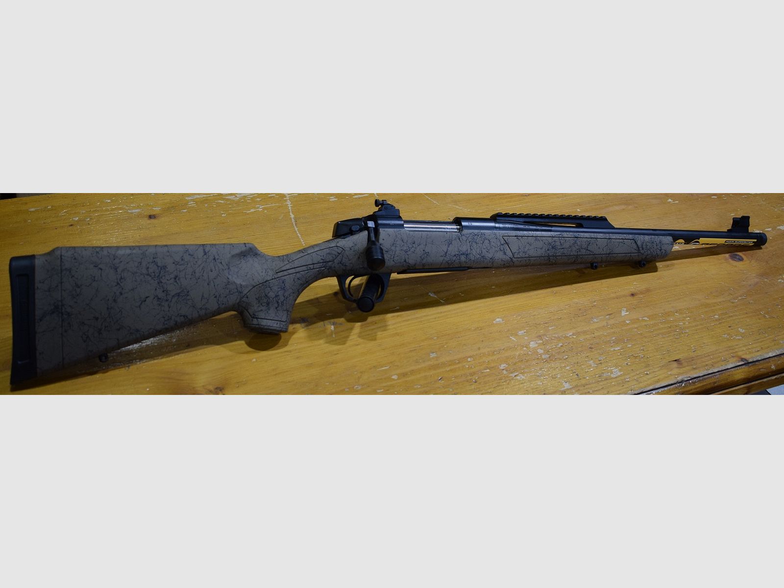 bolt-action rifle CVA Cascade Scout SR-80 cal .308 Win 4+1 rounds camo, image 1 of 7