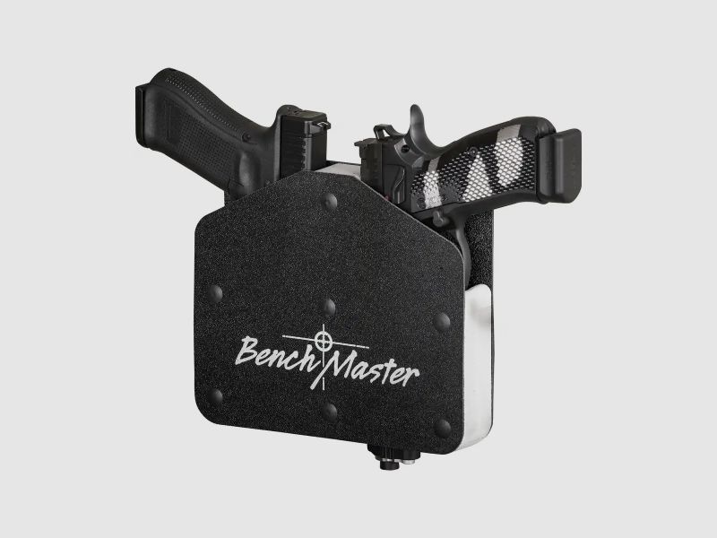 BenchMaster Waffenhalter magnetisch für 2 Kurzwaffen