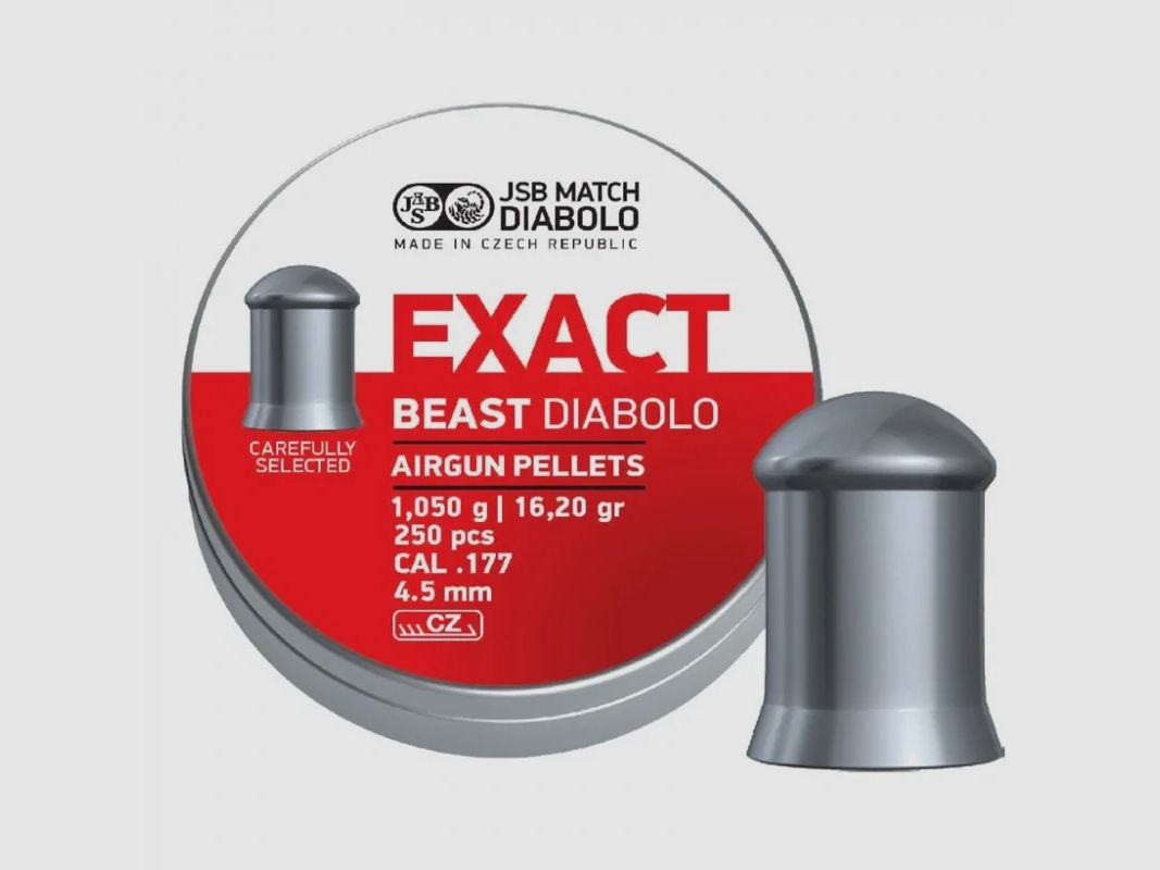 JSB DIABOLO EXACT BEAST pellets 4.5 mm 250 pcs