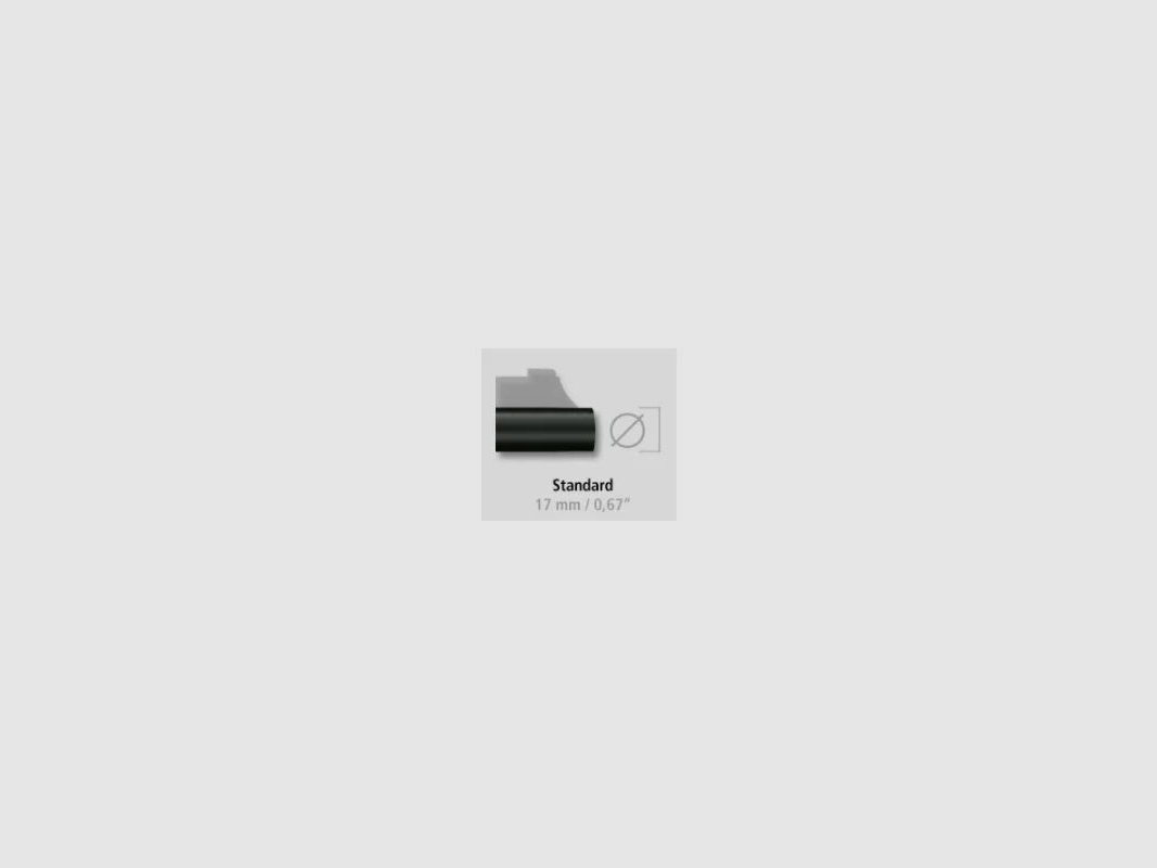 Blaser R8 thread exchange barrel Ø 17 mm LL=520mm