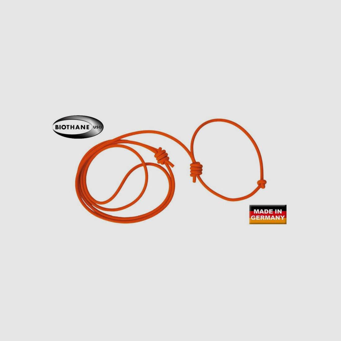 AKAH BioThane® leash with round collar