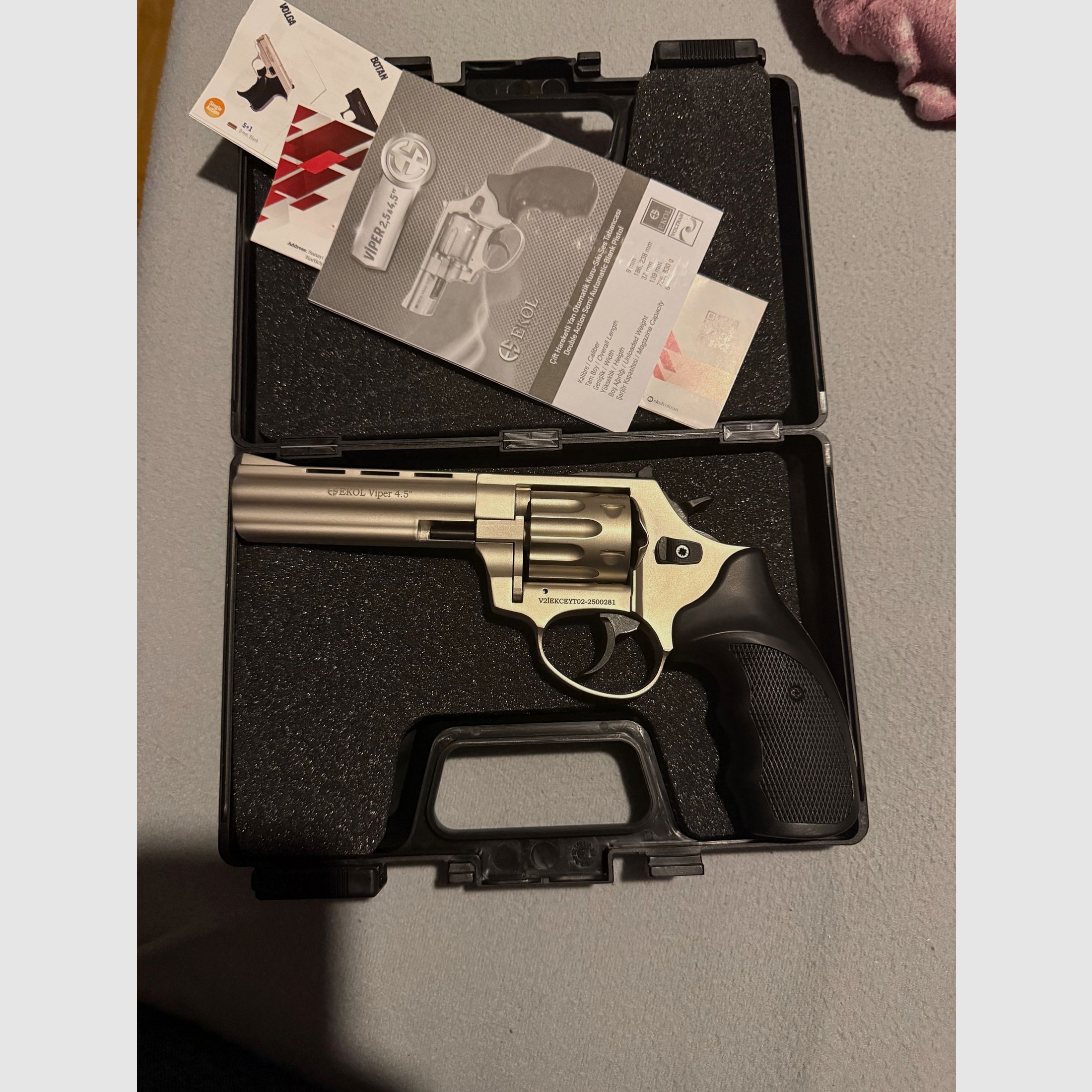 Ekol Viper 4,5 niklowany „Nowy”