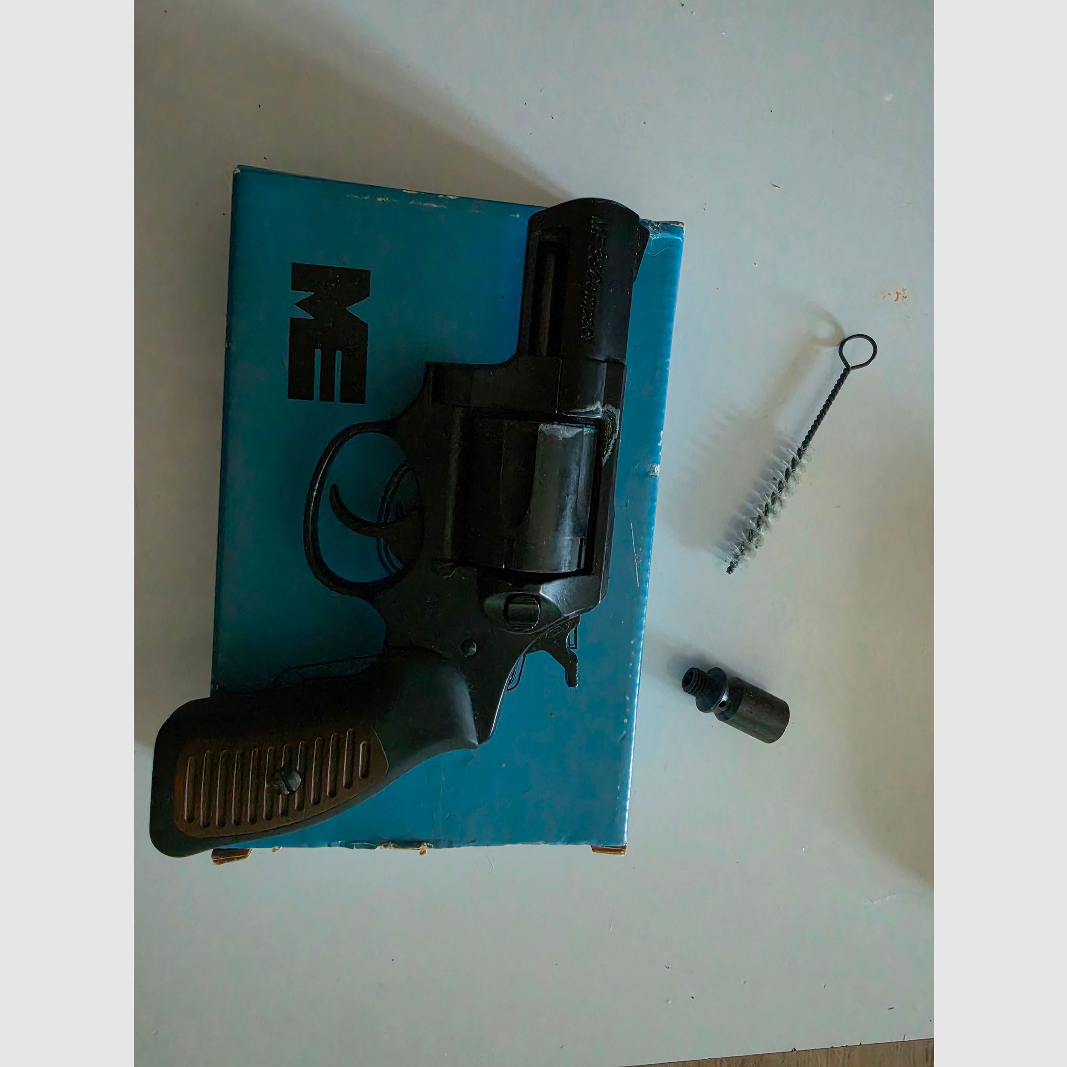 ME-38 Compact PTB 542 mit F kennzeichnung Schreckschussrevolver