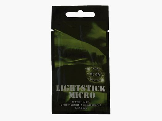 Mil-Tec Mil-Tec Light Sticks Mini 10 Pack